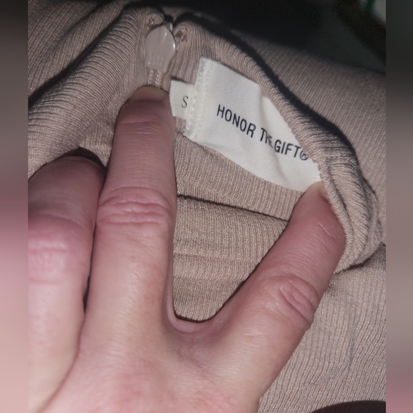 Chic Ivory Long Sleeve Dress - Picture 4 of 4